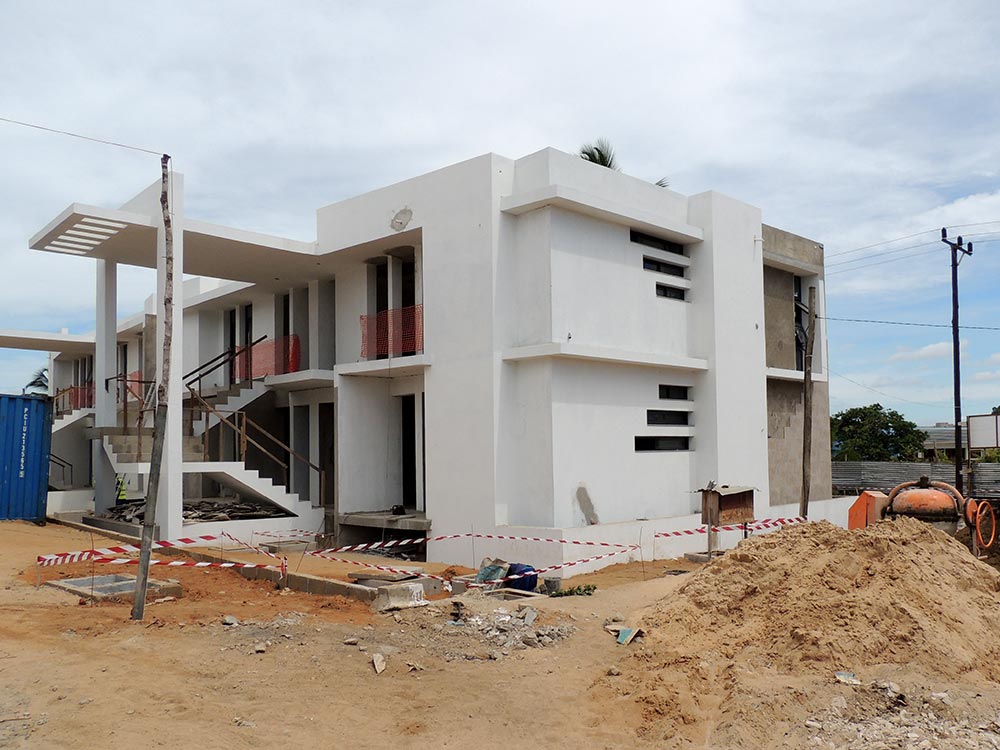 construção de condomínio
