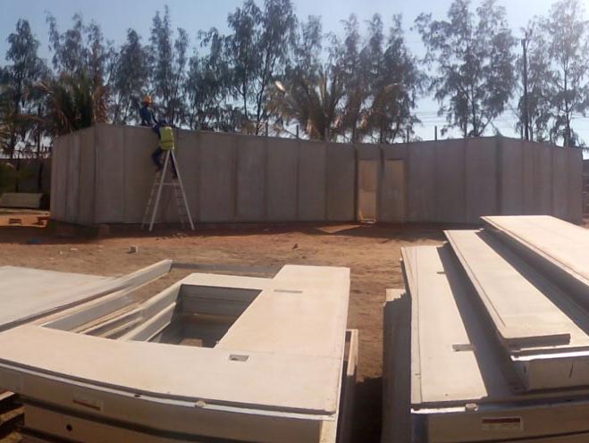 placas para construção pré-fabricados
