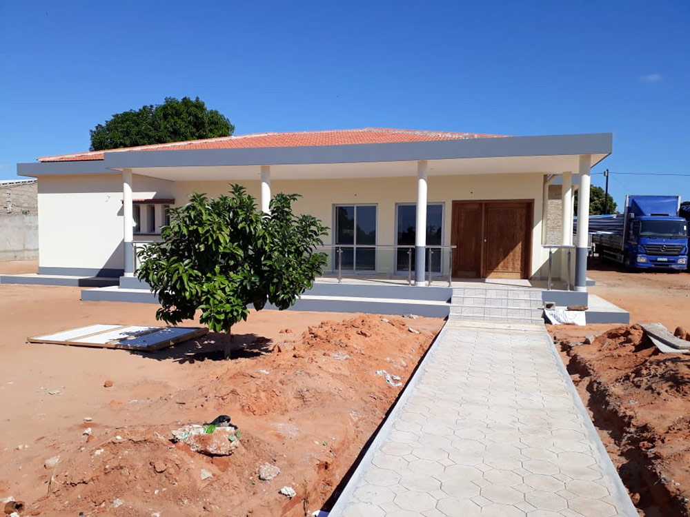 moradia, entrada
