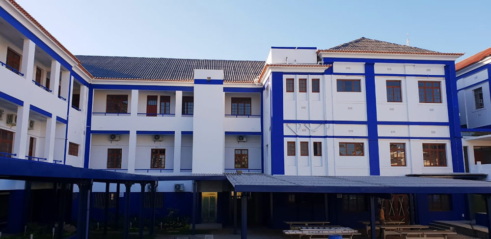 Universidade, vista do patio